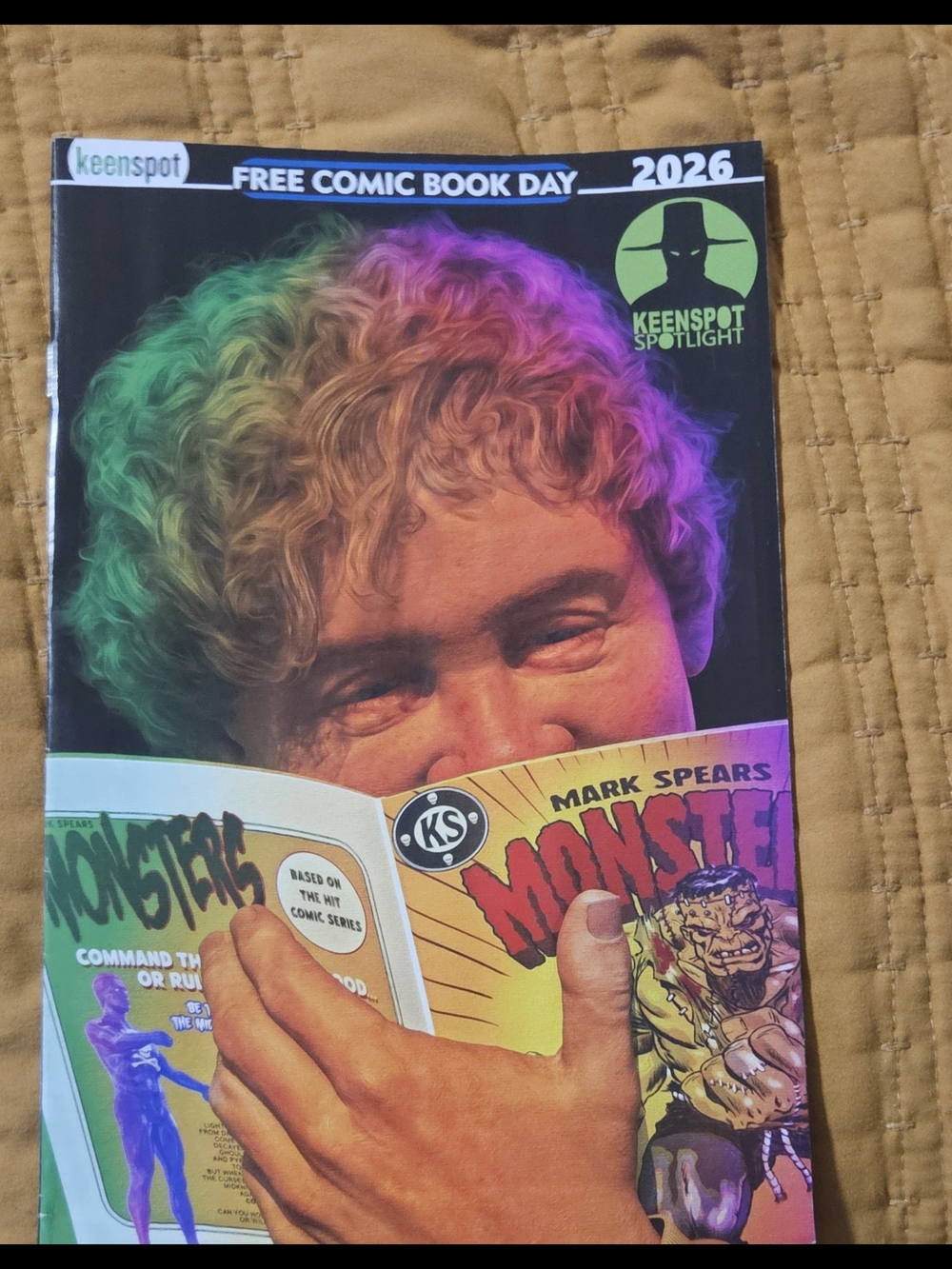 NEW Keenspot Spotlight 2026 Free Comic Book Day Mark Spears FCBD Monsters